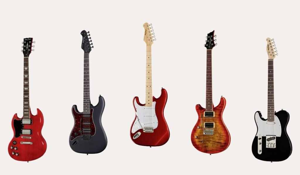 Harley Benton Linkshander Elektro Gitarren