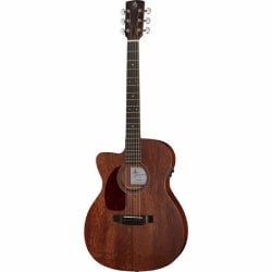 Linkshänder Harley Benton CLA-15MCE LH Natural Matte