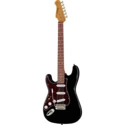Linkshänder Harley Benton Vintage ST-62 LH Gloss Black