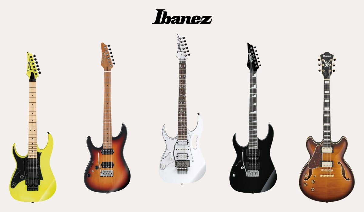 Ibanez Linkshander E-Gitarren