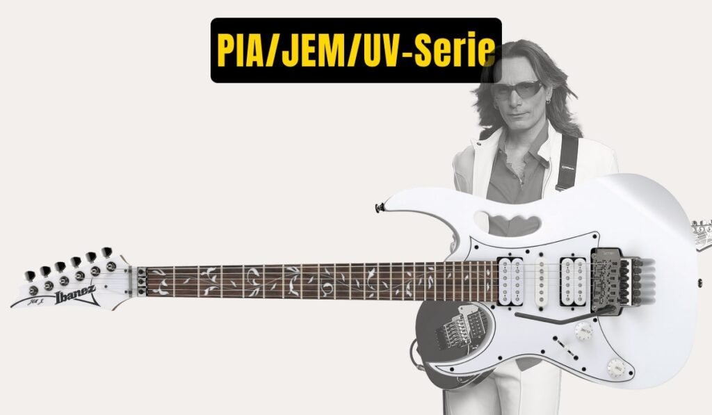 Ibanez PIA-JEM-UV-Serie Linkshander